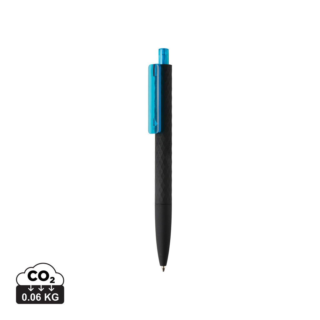 X3-Black mit Smooth-Touch aus RCS recyceltem ABS – hellblau