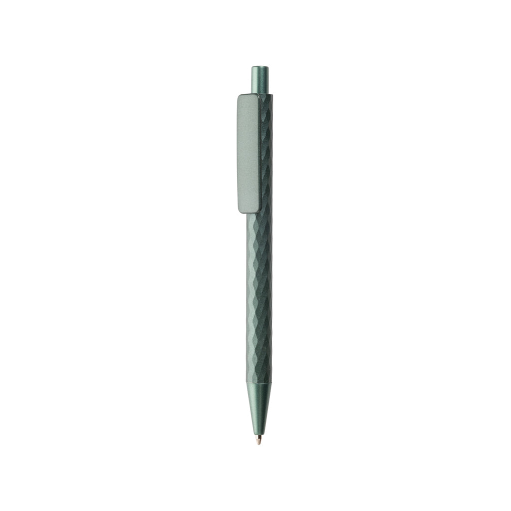 X3 Metal Edition Kugelschreiber aus RCS recyceltem Aluminium – grün