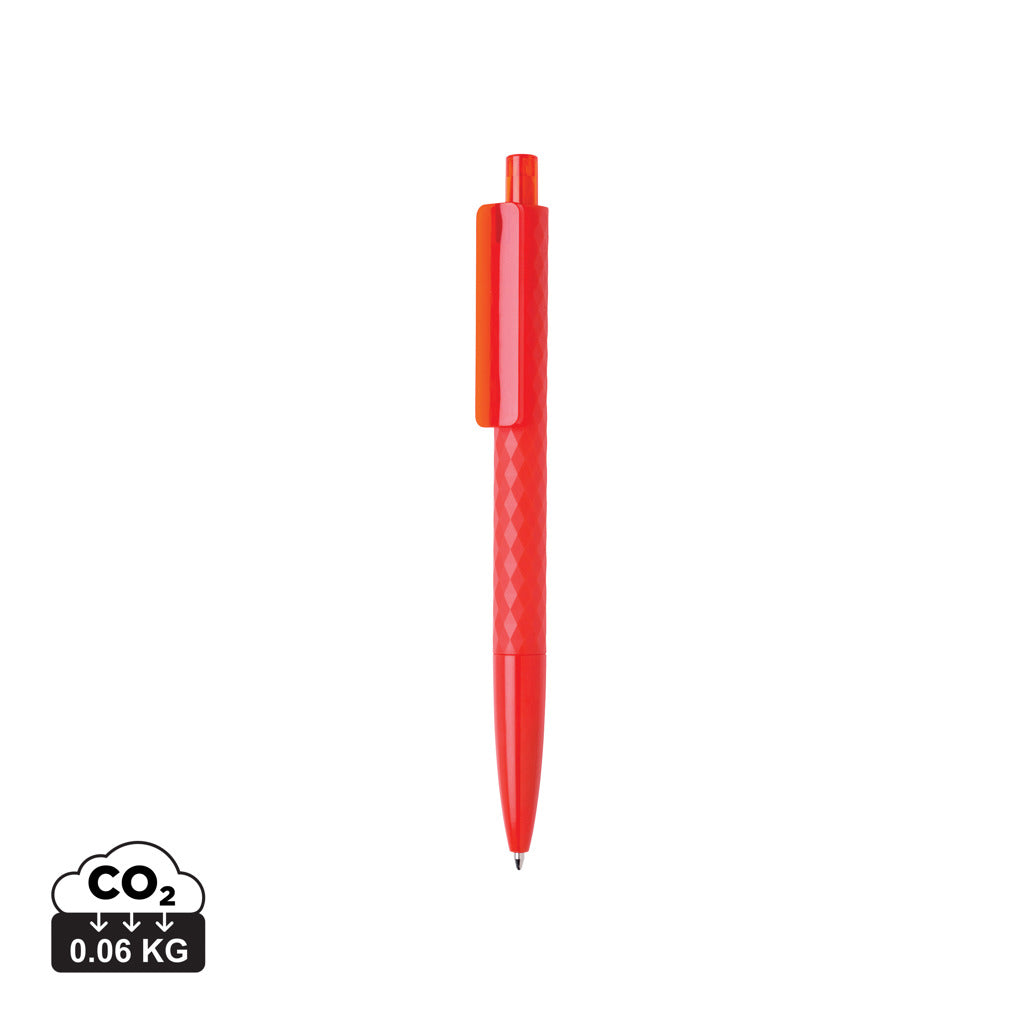 X3 Stift aus RCS recyceltem ABS – rot