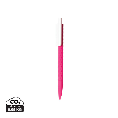 X3-Stift mit Smooth-Touch aus RCS recyceltem ABS für Geschenkboxen mit Logo