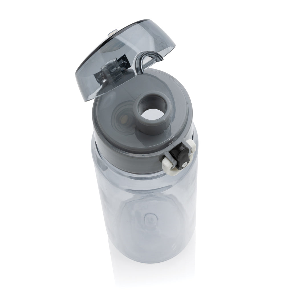 Yide RCS  rPET verschließbare Wasserflasche 600ml – schwarz