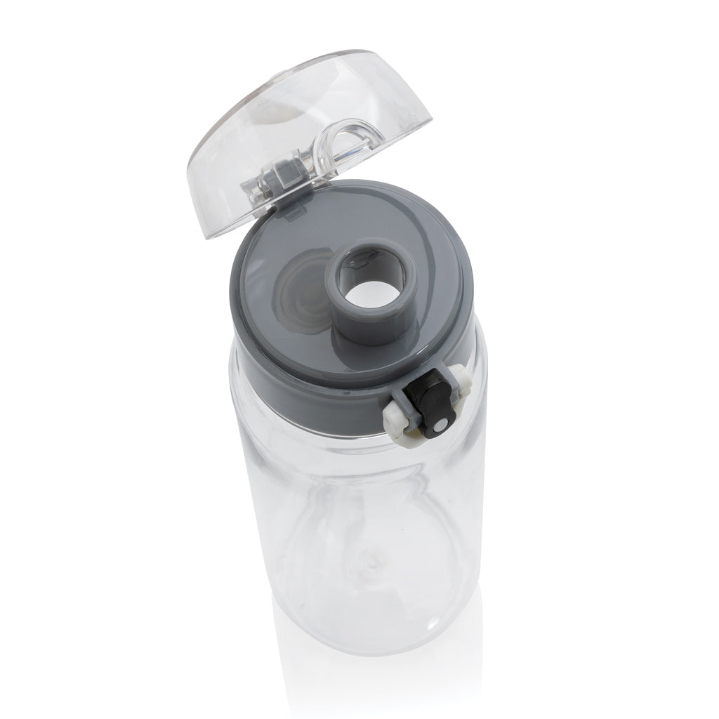 Yide RCS  rPET verschließbare Wasserflasche 600ml – transparent