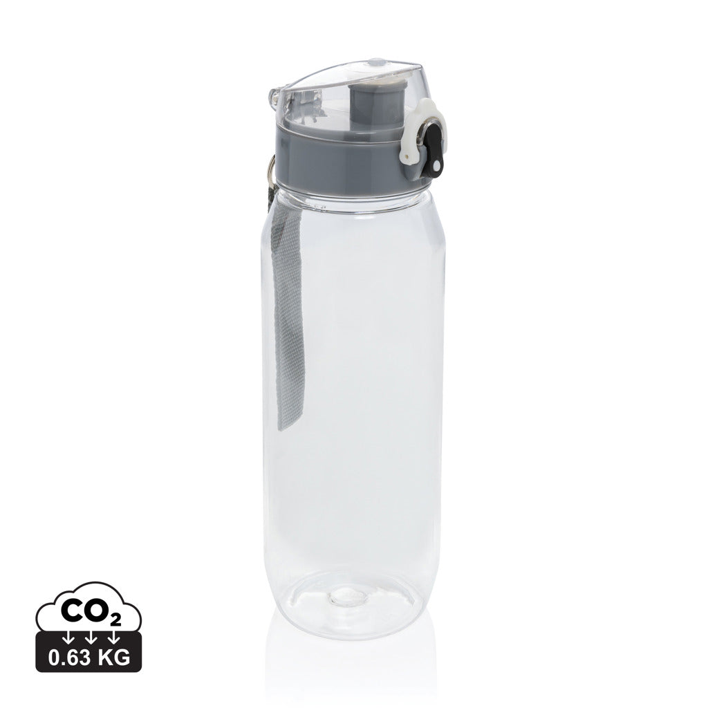 Yide verschließbare Wasserflasche aus RCS rec. PET, 800ml