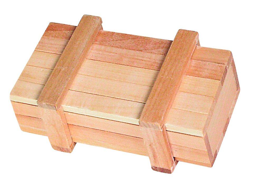 Zaubertrickkiste mit Geheimverschluss aus Holz von goki