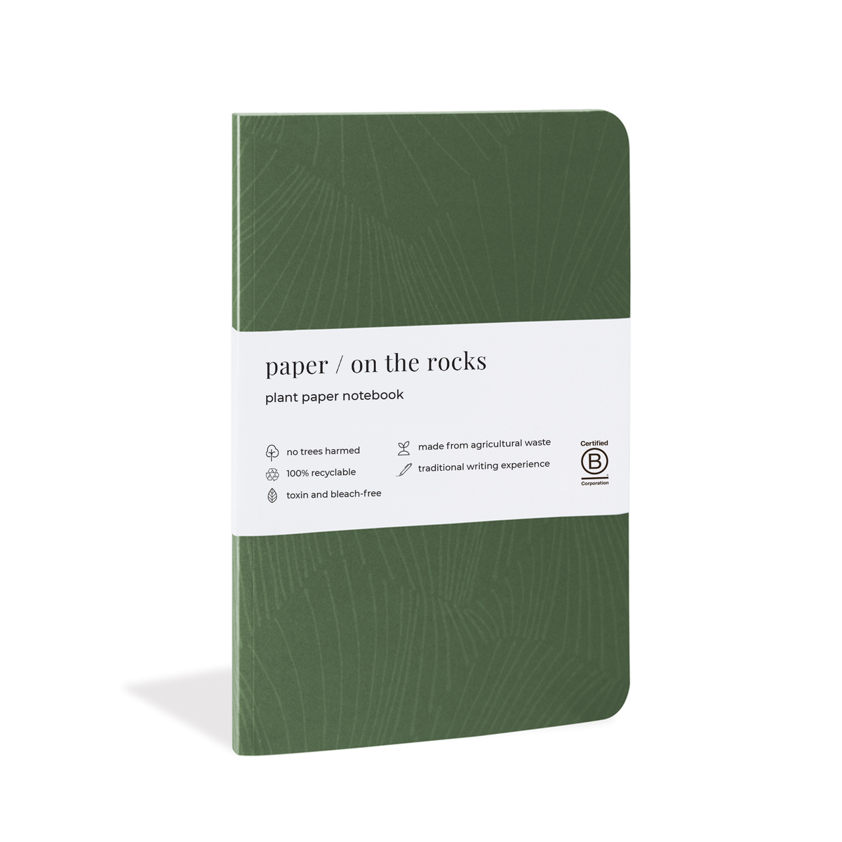 Softcover DIN A5 aus Pflanzenabfallresten inkl. vollfarbiger Druc